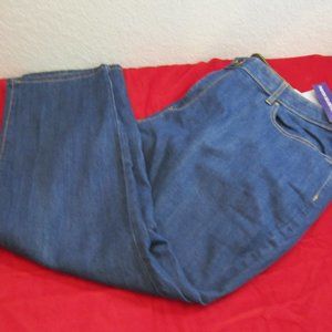 NWT! Catherines The Universal Jean Straight Fit Denim Plus Size Women's 24WP